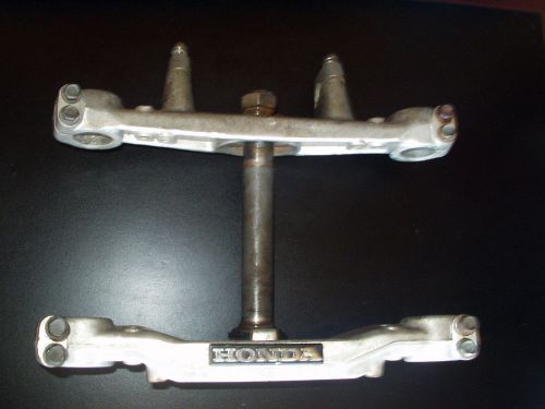 Steering stem top bridge oem 1985 honda 200x h47 atc 200 x triple tree assembly