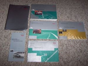 2001 audi a6 avant wagon quattro factory owner&#039;s owners user manual 2.8l v6