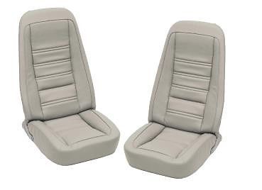 1978 corvette leather-look altra-vinyl seat covers - oyster