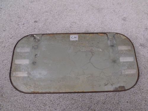 Vintage gm sun visor inside vanity mirror old