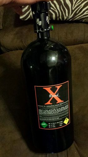 10 lbs nitrous bottle  no x brand w/ high flow valve