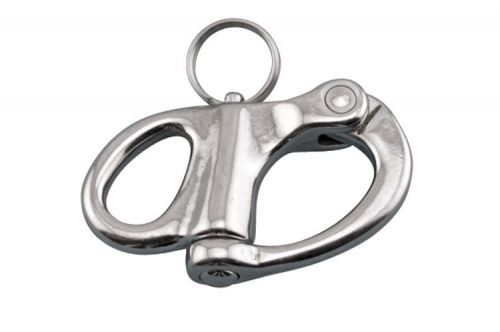 316 stainless fixed bail snap shackle #2 - 2 5/8" new snapshackle heavy duty