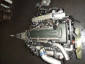 Jdm 93-98 toyota supra 2jz gte rear sump engine 6 speed getrag transmission, ecu
