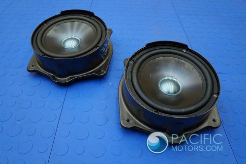 Set rear door midrange woofer speaker oem 2218203702 mercedes s550 s600 w221