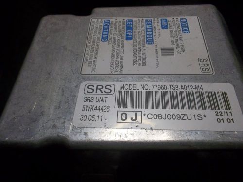 2012 honda civic airbag module 77960-ts8-a012-m4