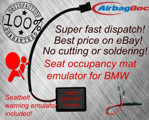 Fit bmw  3 series e90 e91 e92 e93 seat occupancy mat sensor fix emulator