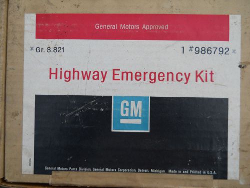 Nos gm highway emergency kit/1960&#039;s ? 1970&#039;s ?