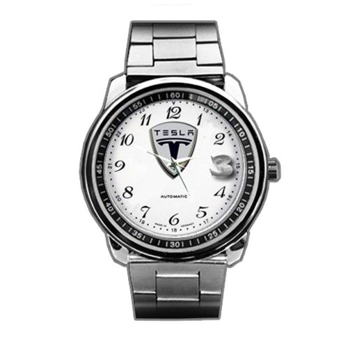 Watch tesla car logo