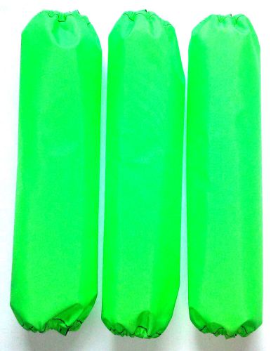 Shock protector covers polaris pro r pro x neon green snowmobile set 3