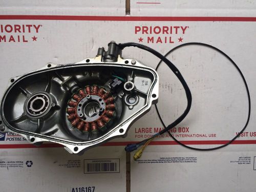 Kawasaki ultra 150 stator stator cover electrical charging oil pump