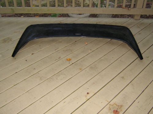 87-93 ford mustang rear hatchback gt spoiler w/ brake light &amp; harness oem
