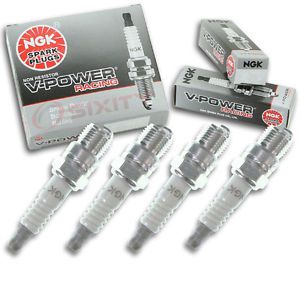 4pcs 75-77 flagship 675fas racing ngk v-power racing spark plugs 466 cid hi im