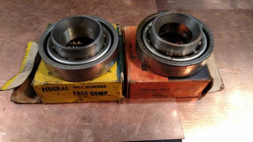 Nors pair front inner wheel bearing 909052 buick cadillac lasalle corvette gm