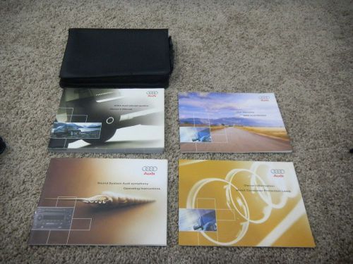2004 audi allroad owners manual set with free shipping