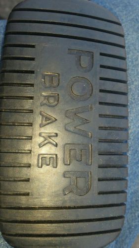 1954 - 1957 chevrolet car power brake pedal cover nos