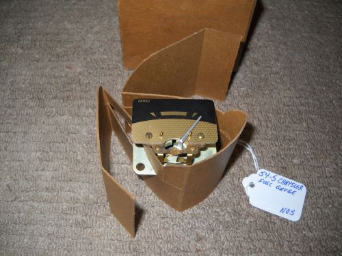 Nos mopar 1954-1955 chrysler fuel gas gauge nice!