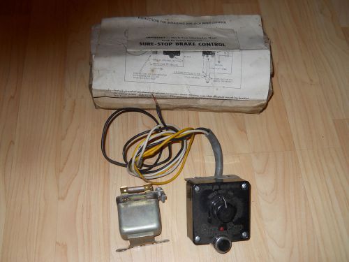 Sure stop dual brake control 'vintage' in original box with paperwork