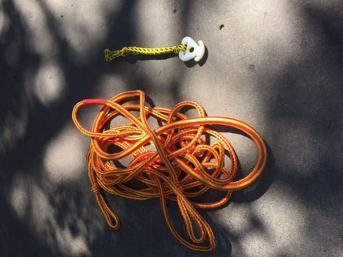 Boat tubing rope and tube adapter