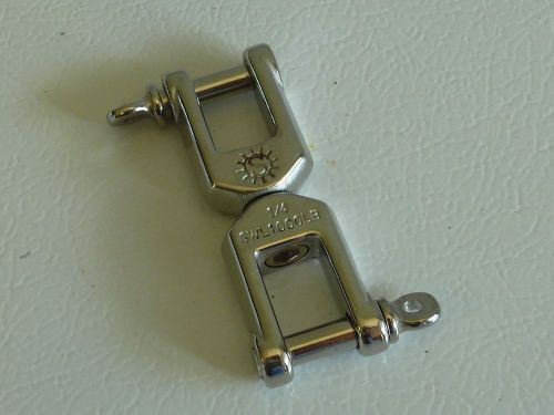 Suncor jaw to jaw swivel 1/4"