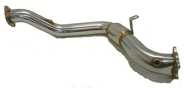 Obx 3.0" downpipe exhaust with metallic cat fit for 08-10 wrx hatchback subaru