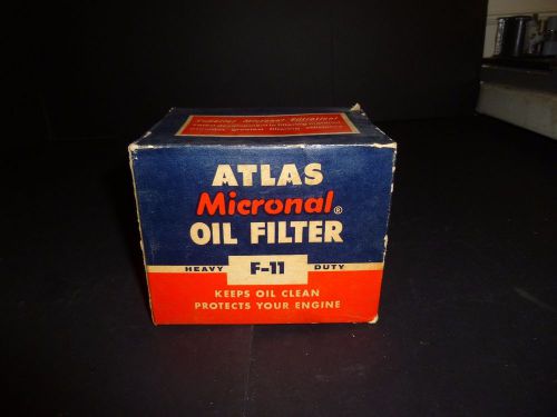 Atlas micronal oil filter-nos-f-11-multiple antique auto&#039;s