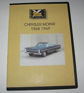 Dvd chrysler 1968 1969 mopar dodge plymouth classic car video