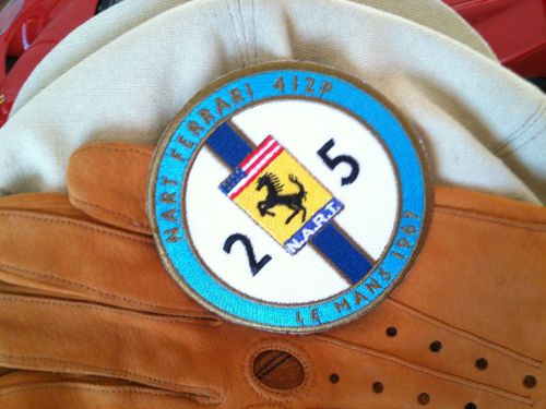 Ferrari 412p nart le mans patch emblem badge logo script ff 360 550 430 458 f355