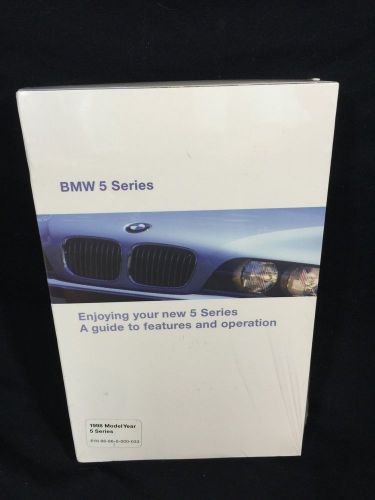 Bmw 5 series 1998 model year guide to features and operation