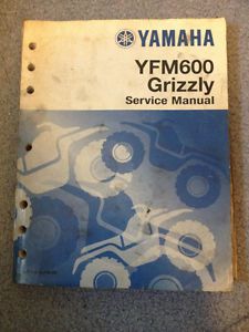 Yamaha grizzly yfm600 supplementary service manual