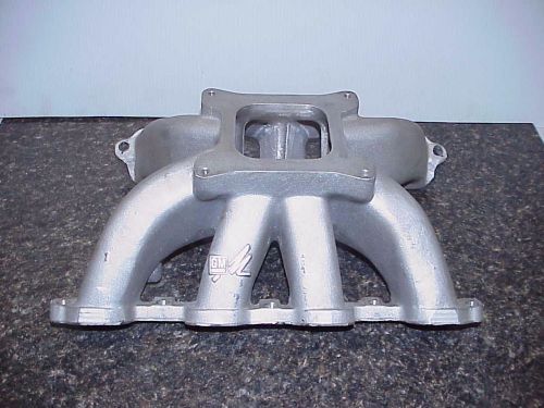 Gm racing superlite sb2.2 aluminum ported intake manifold #24502588 nascar nhra