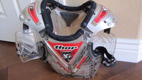 Thor motocross chest protector roost guard 60-100 pounds off road