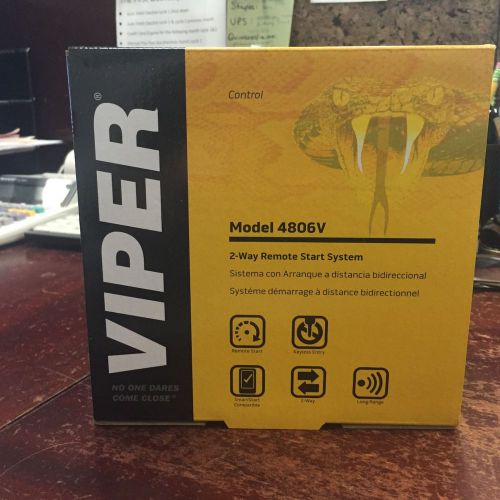 Viper model 4806v 2-way remote start (brand new unit)