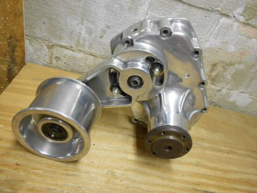 Vintage original weiand swing arm polished blower drive assembly