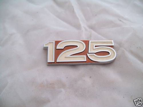 YAMAHA AT2 317-21786-01-71 TANK BADGE NOS 1972-1973 VINTAGE OEM FREE SHIPPING, US $29.77, image 2