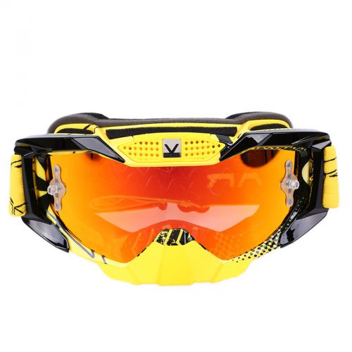 Adult motorcycle motorbike goggles motocross sport bike eyewear glasses colorful