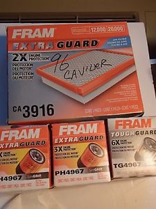 LOT FRAM TG4967 Tough Guard Oil Filter PH4967 Extra Guard CA3916 Air Filter, US $29.00, image 2