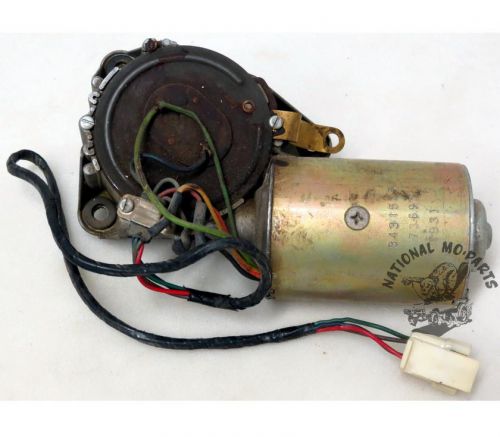 72-73 chrysler &amp; imperial 3 spd. or variable spd. wiper motor-nos 3431535