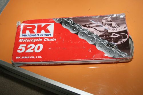 Rk 520 takasago motorcycle chain  120 links 9555217605216 new