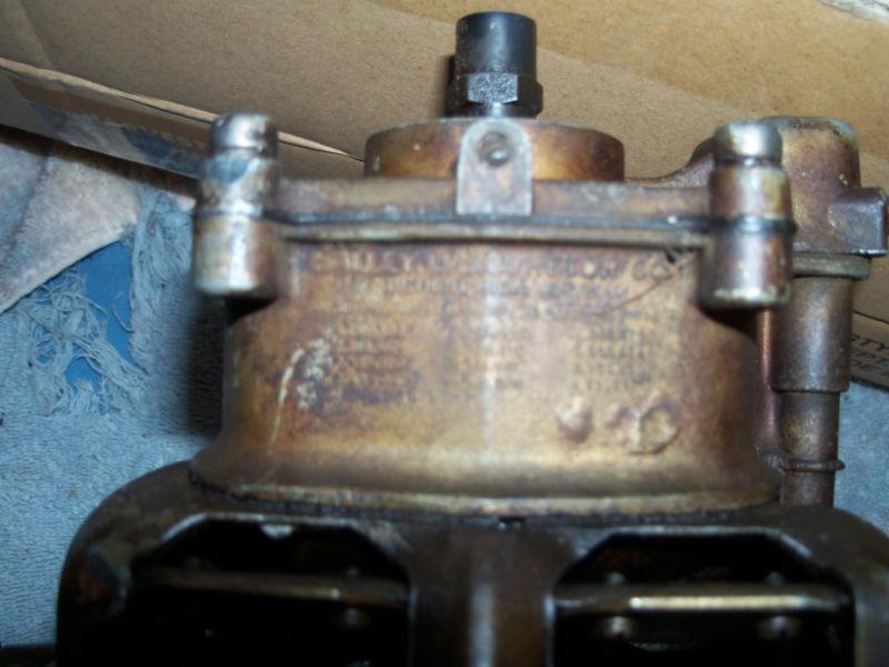 1955 56 FORD OR THUNDERBIRD REBUILDABLE HOLLEY CARBURETOR 4 BARRELL, US $75.99, image 2