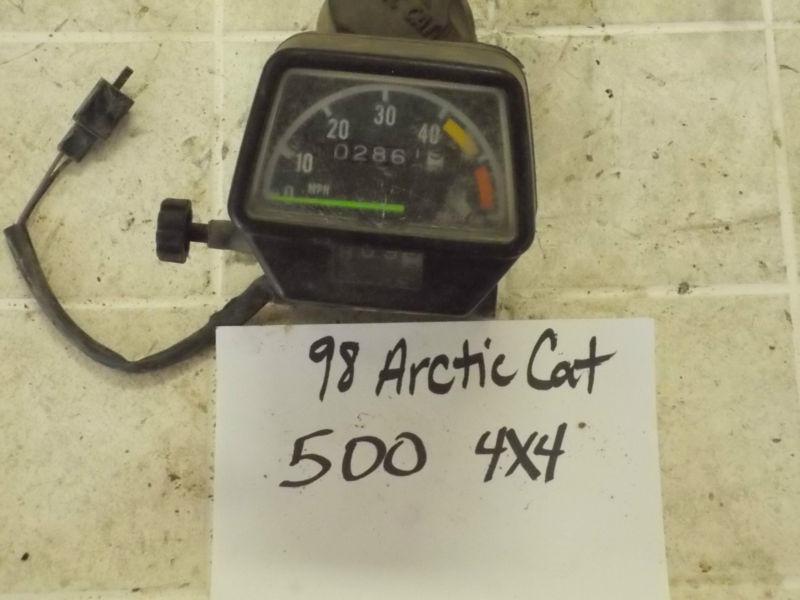 Find 98 ARCTIC CAT 500 4X4 ATV AUTO SPEEDOMETER GAUGE DASH ODOMETER