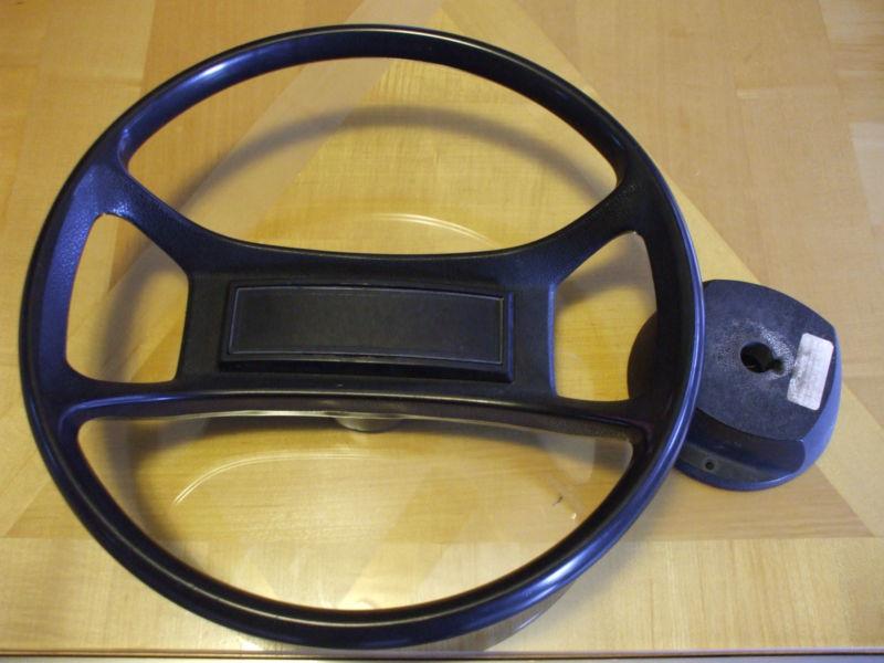  marine steering wheel---great shape, vintage