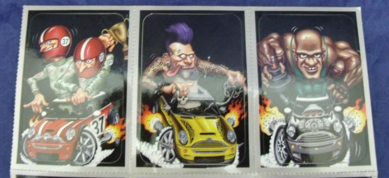 Mini cooper fun (9) stickers(c1)