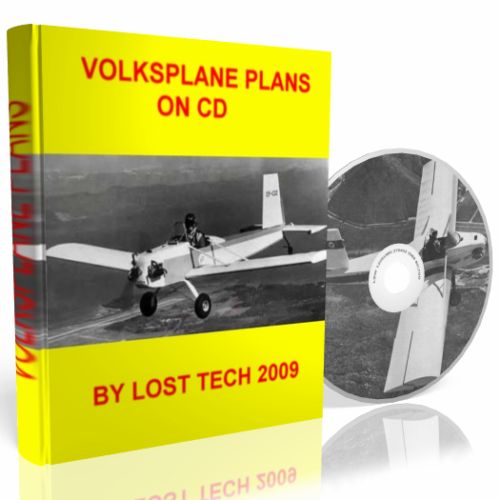 ULTRALIGHT AIRPLANE VOLKSPLANE VP1 & VP2 PLANS ON CD, US $9.99, image 3