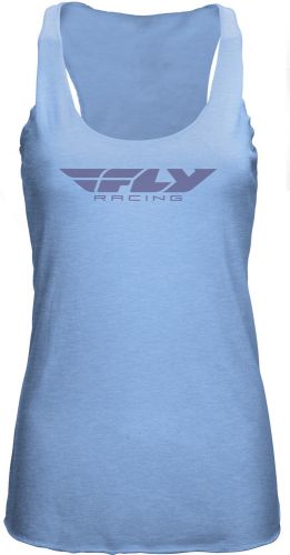 Fly racing women's corporate tank (2023) sm light blue