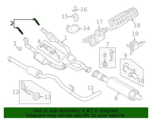Genuine Ford Catalytic Converter Stud W720627-S900, C $10.25, image 4