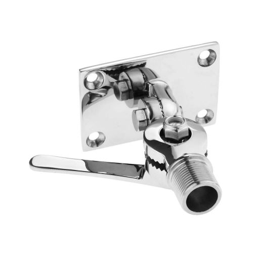 1 Set Stainless Steel Boat Marine Radio VHF Antenna Ratchet Mount Antenna Mount, US $35.50, image 3