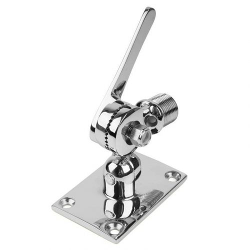 1 Set Stainless Steel Boat Marine Radio VHF Antenna Ratchet Mount Antenna Mount, US $35.50, image 6