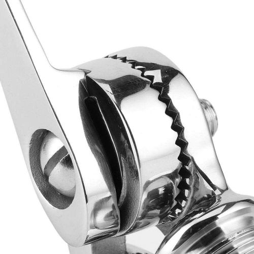 1 Set Stainless Steel Boat Marine Radio VHF Antenna Ratchet Mount Antenna Mount, US $35.50, image 7