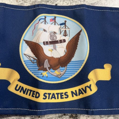 Pro pad 6" x 9" motorcycle flag united states navy flag usa - made in usa