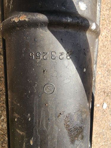 323255 Johnson Evinrude V4 Outboard Exhaust Pipe Tuner Housing Inner 0323255 OMC, US $34.65, image 2